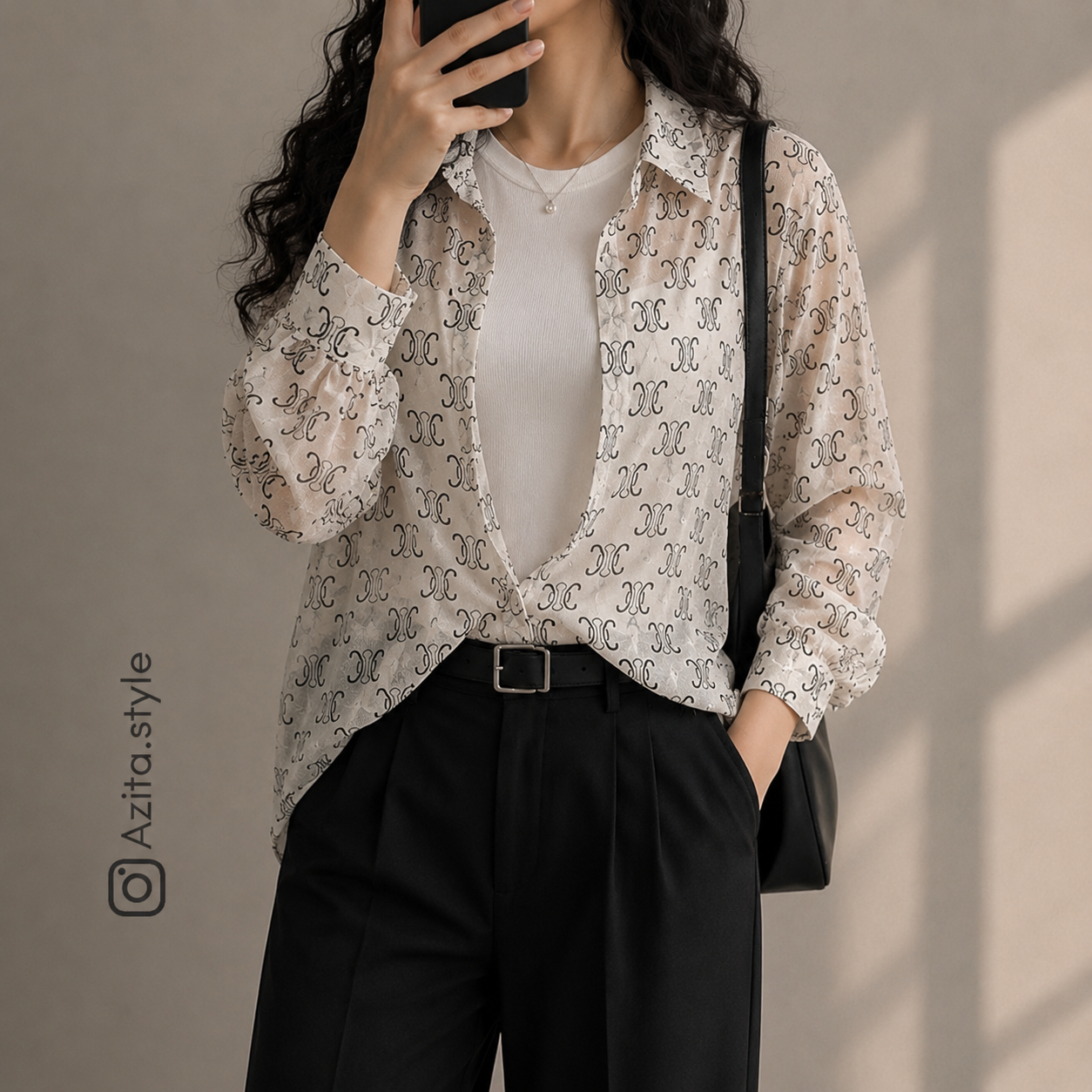 ست شومیز و تاپ شیشه ای‌🎀