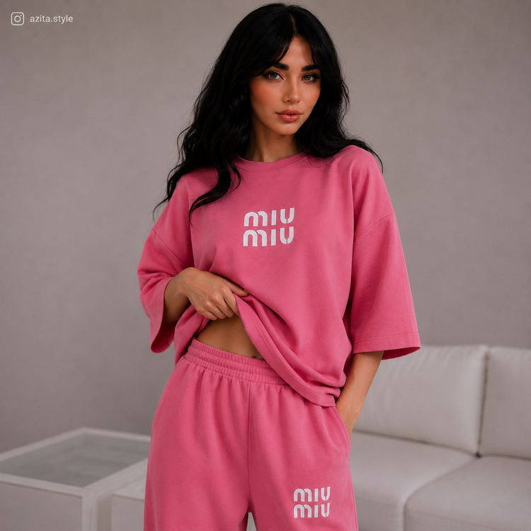 ست تیشرت شلوار miu