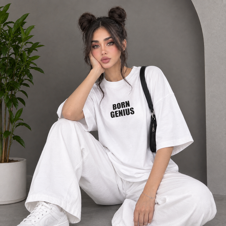 تیشرت باکسی مدل born🎀