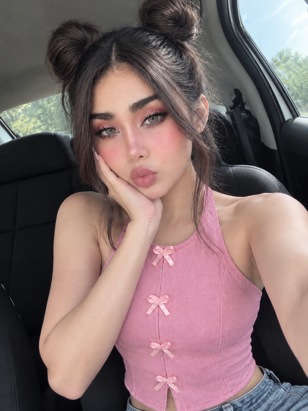 کراپ گردنی مدل پاپیون🎀