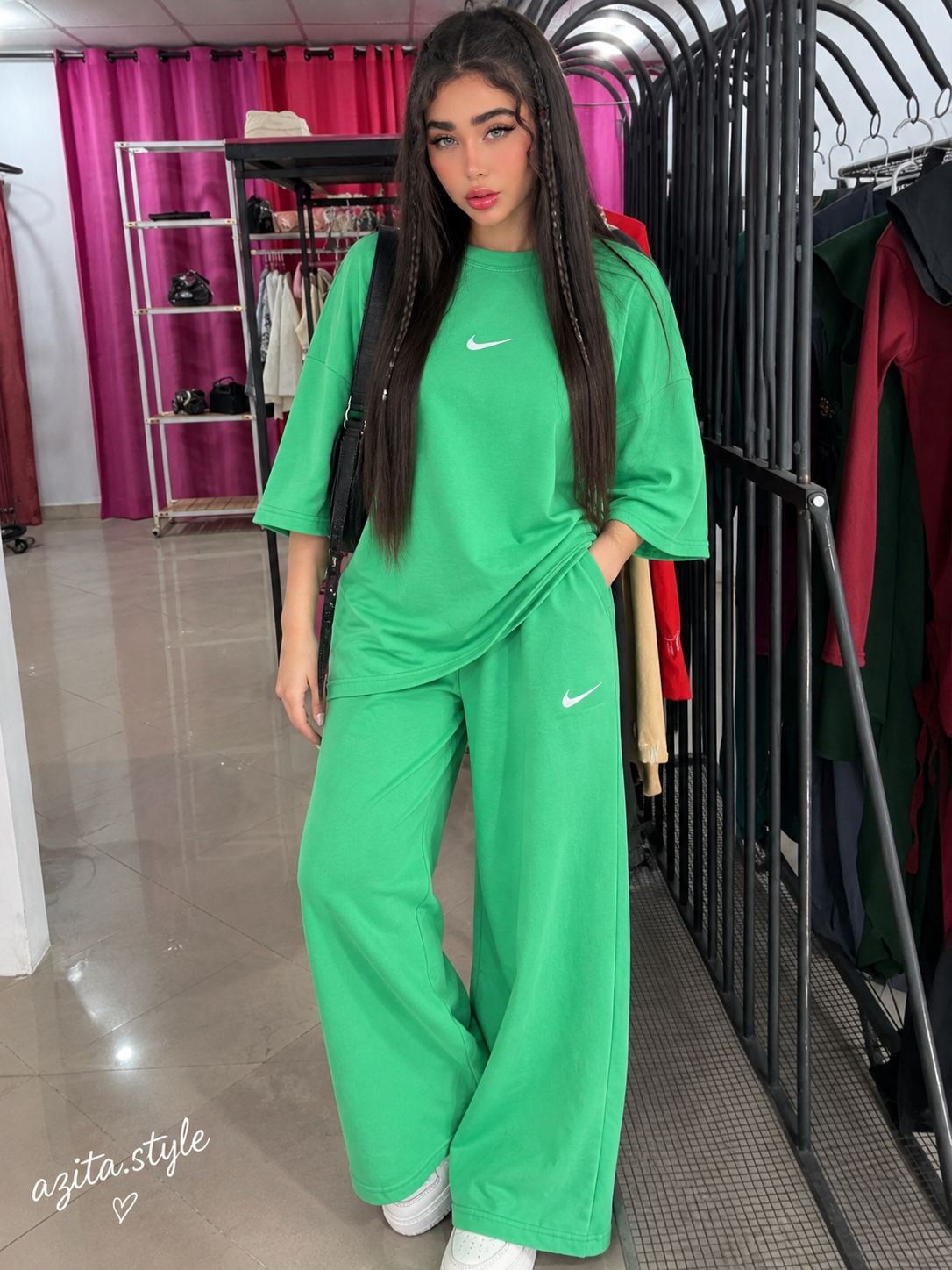 ست تیشرت و شلوار نایکی  🎀